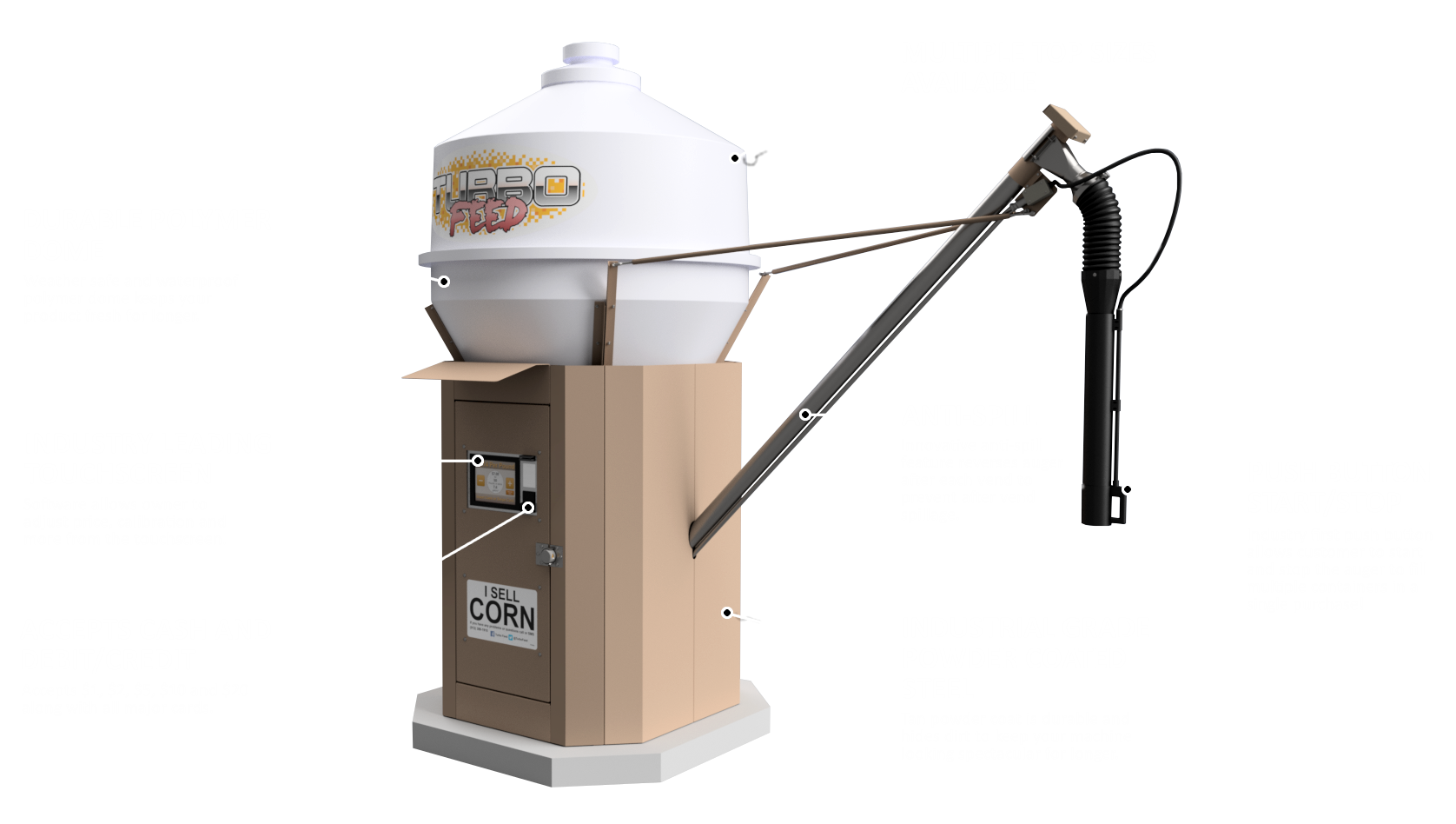 TurboFeed Series 5000 Features