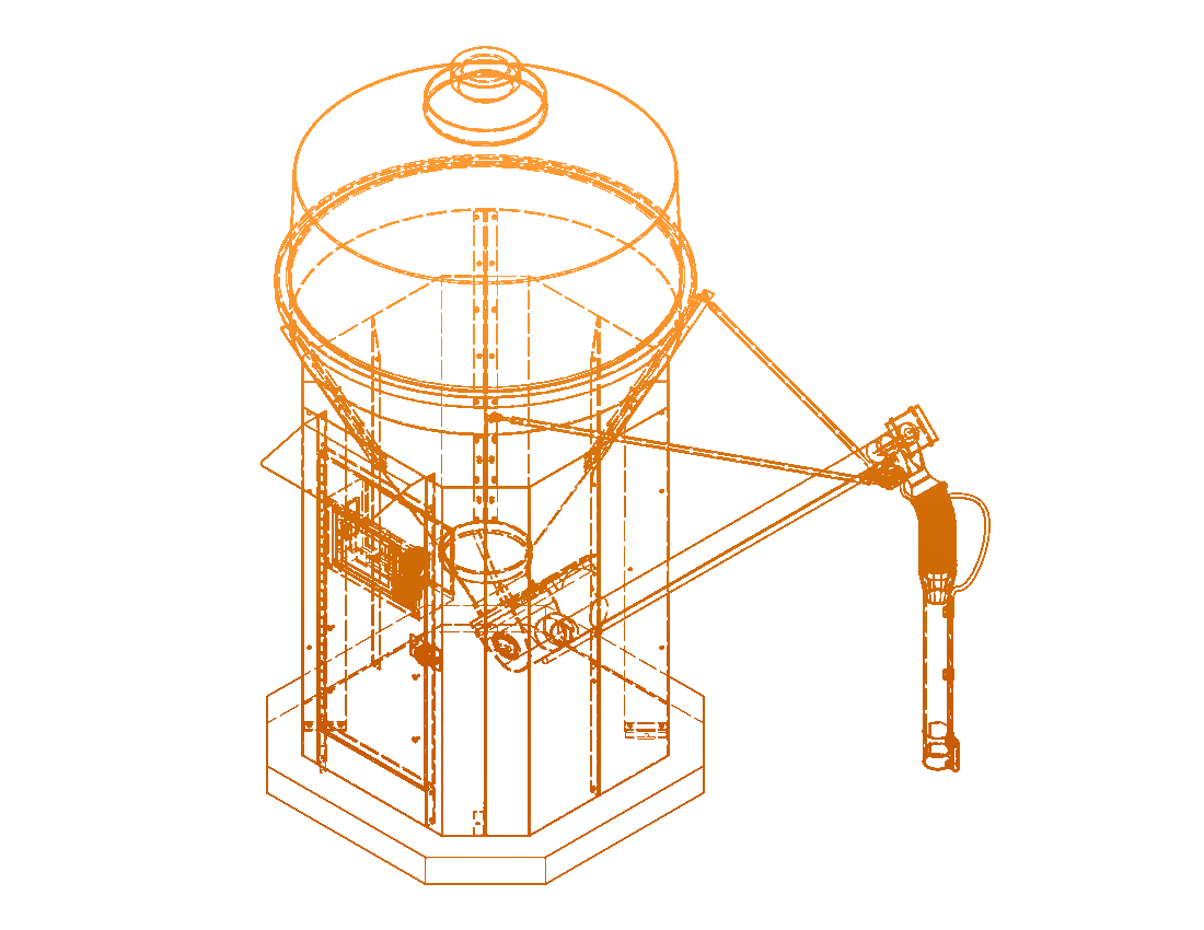 TurboFeed Machine Wireframe